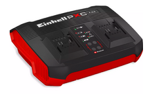 315321 - Einhell Power X-Twincharger PXC dubbele oplader voor twee accu's van 18 V, 3 A