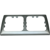 Haba double cadre de recouvrement pour prises de courant Interrupteur