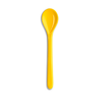 Koziol Nora Spoon S Löffel 1 Stück strong yellow