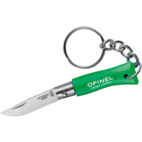 Opinel N&deg;02 Colorama Taschenmesser mit Schl&uuml;sselanh&auml;nger Klingenl&auml;nge 3,5 cm gr&uuml;n
