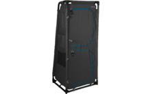 316426 - Defa Blue Line 140 Schrägschrank 140 x 60 cm anthrazit 