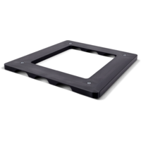 Selfsat Adapterplatte f&uuml;r Starlink Mini Flat Mount closed Farbe schwarz f&uuml;r Sprinter