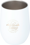 Camplife Edelstahl Thermo-Trinkbecher mit Deckel 360 ml wei&szlig;