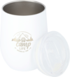 Camplife Edelstahl Thermo-Trinkbecher mit Deckel 360 ml wei&szlig;