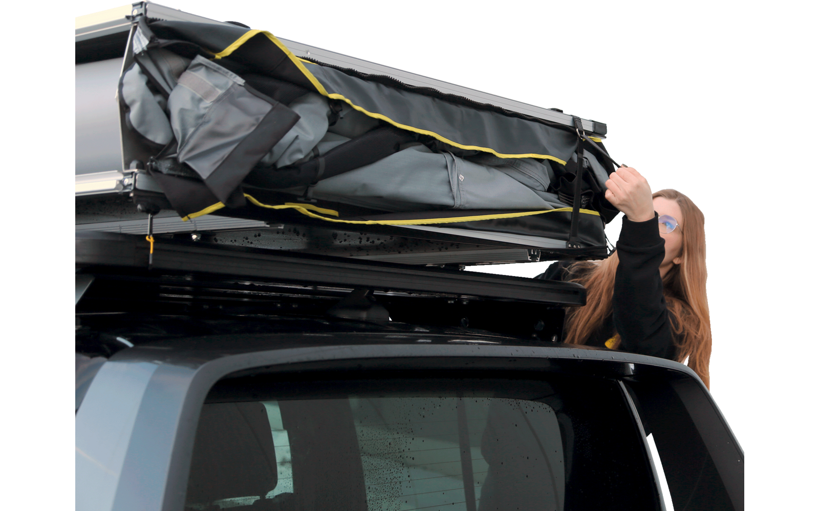 Image du produit Horntools Elements Gen II Dachzelt 4 Personen 220 cm Midnight Stone 1