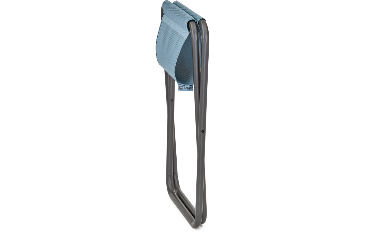 Moderner Trichter mit Griff, aus Kunststoff, in Blau und Grau