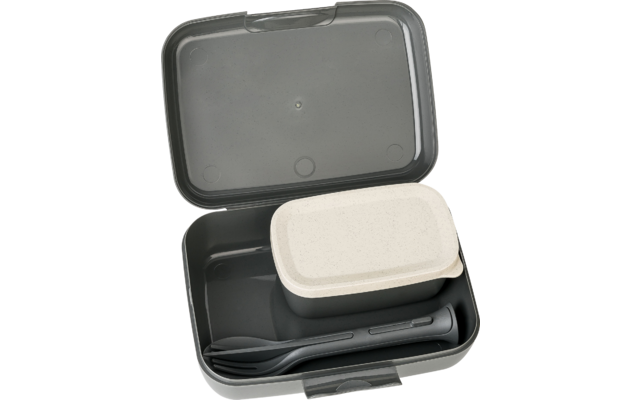 Produktbild Koziol Candy Ready Lunchbox Set 5 teilig mit 3 teiligem Besteck / Box Candy L / Dose Candy S auslaufsicher 1