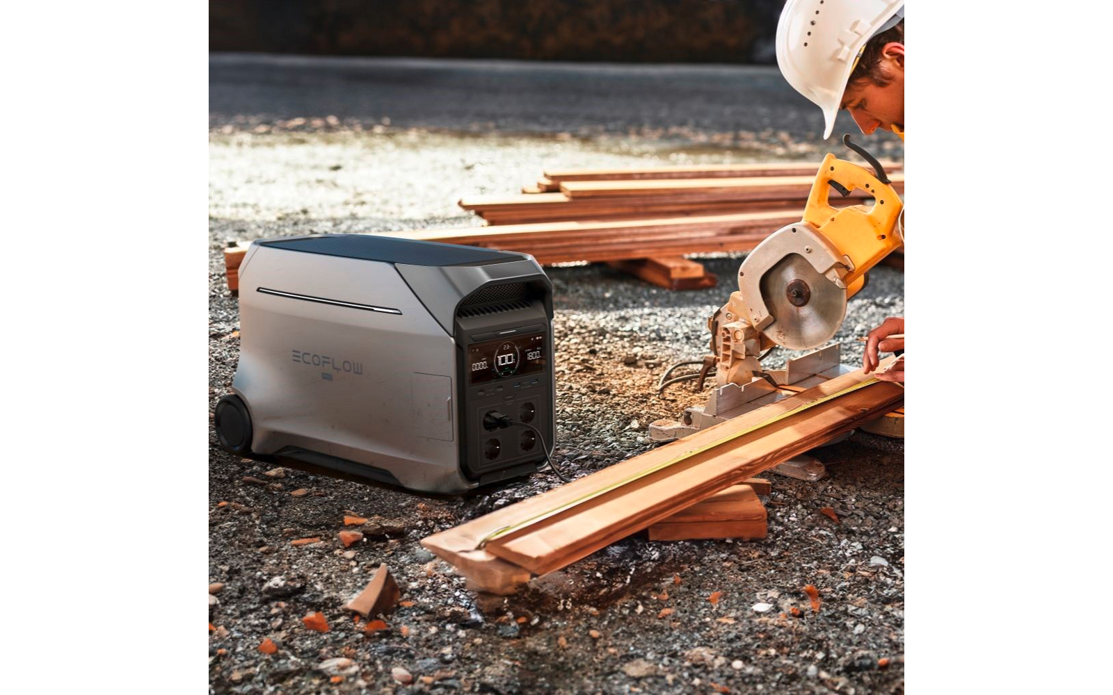 Produktbild EcoFlow Delta 3 Tragbare Powerstation 1 kWh 1.800 W 1