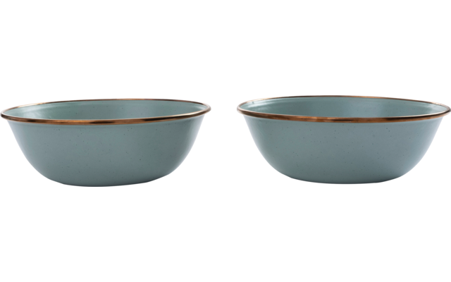 Barebones bowl 2 pieces 16.8 x 16.8 x 5.72 mint