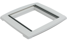 318064 - MPK VisionStar Innenrahmen Doppelplissee für Dachhauben 40 x 40 cm ohne LED signalweiß