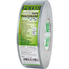 Rolle silbergraues Klebeband mit Aufdruck "PETEC TopLine POWERTAPE PANZERBAND", farbigen Beschriftungsfeldern und der Angabe "50 m", auf weißem Hintergrund
