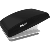Obl&ograve; da tetto con ventola Airxcel Maxxfan Deluxe compatto colore Smoke