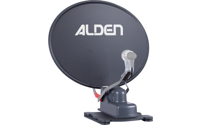 Alden Onelight 60 HD Platinium vollautomatische Satellitenanlage inklusive A.I.O. Smart TV mit integrierter Antennensteuerung 22 Zoll