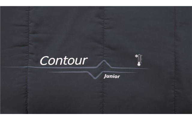 Outwell Contour Junior Sleeping Bag 170 x 70 cm dark blue