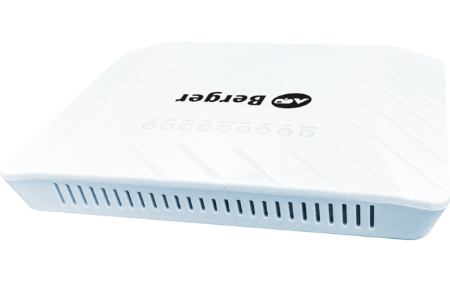 Berger 4G-Antenne mit Router 2.0 für mobilen WLAN Hotspot weiss