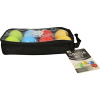 Set da bocce Sunflex Sport per un massimo di 4 giocatori con 8 sfere in sacchetto di nylon