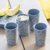 Kleines Produktbild Koziol Blomster Cup L Becher 350 ml stapelbar / leicht / robust  1