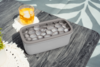 Berger Eisw&uuml;rfel-Set inkl. Eisw&uuml;rfelform, Deckel, Box und Eisschaufel grau