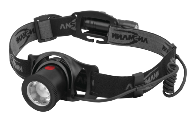 Ansmann Lampada frontale HD500R 10W focalizzabile 550 Lumen