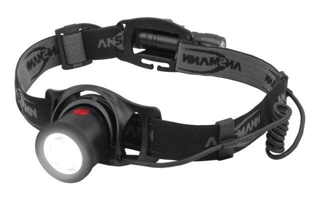 Ansmann Lampada frontale HD500R 10W focalizzabile 550 Lumen