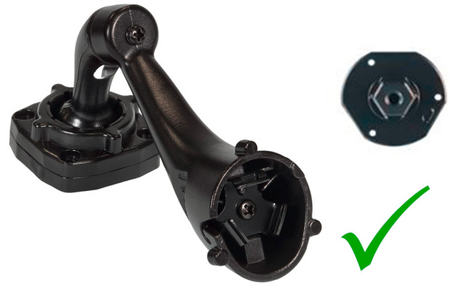 Produktbild Alpine KTE-DME-B907 Halterung digitaler R&uuml;ckspiegel fahrzeugspezifisch f&uuml;r Mercedes Sprinter 907/910 1