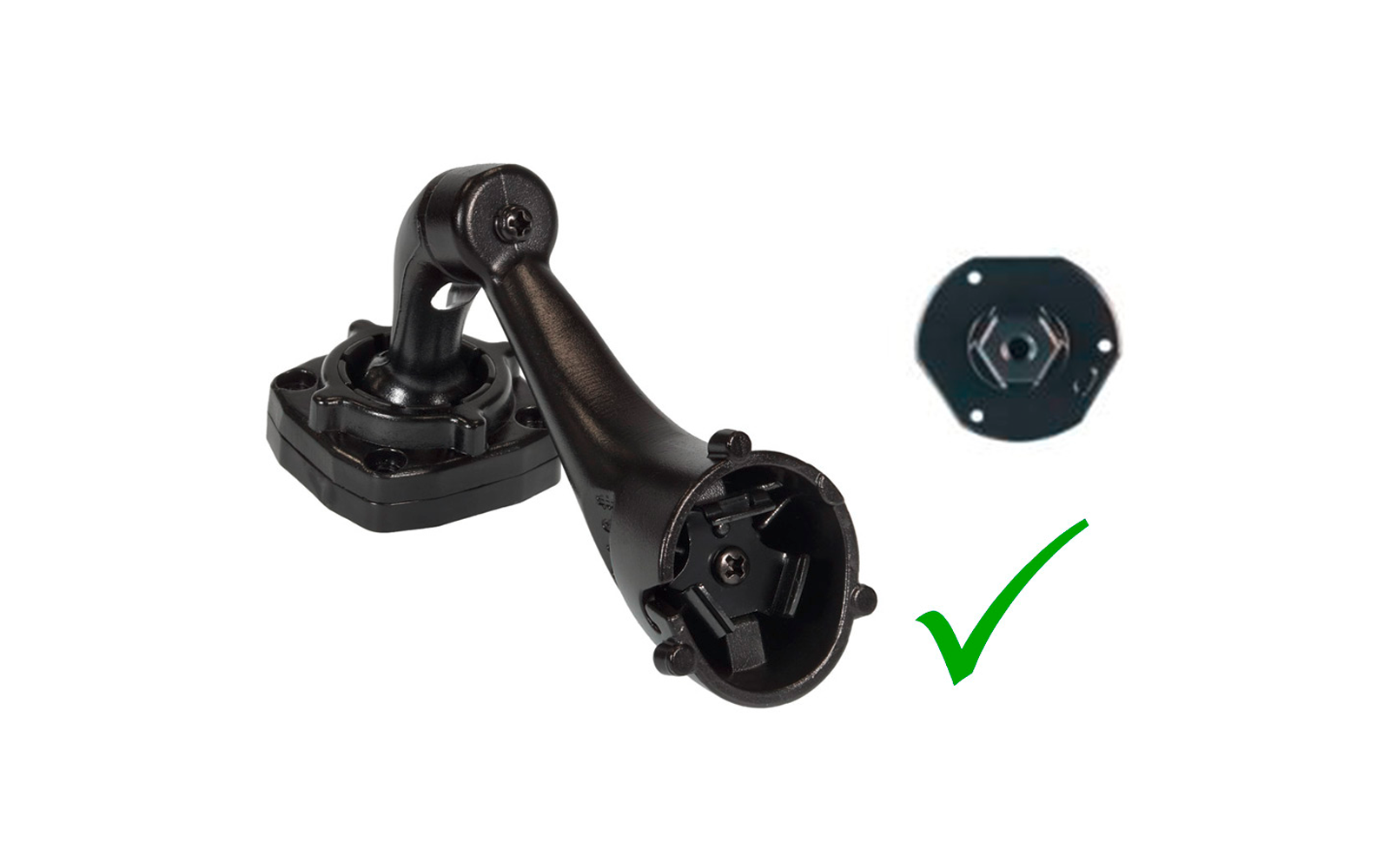 Produktbild Alpine KTE-DME-B907 Halterung digitaler R&uuml;ckspiegel fahrzeugspezifisch f&uuml;r Mercedes Sprinter 907/910 1