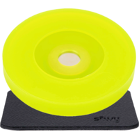 Silwy Magnet-Kondom für Stielgläser YELLOW inkl. Pad