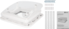 Berger Skyline Dachhaube mit Moskitoschutz & Verdunkelungsrollo 40 x 40 cm Transparent
