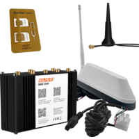 Selfsat MWR 5550 5G Cat 20 WLAN Router mit SHARK 5G Dachantenne wei&szlig; bis 3,3 Gbps