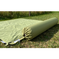Bent cushion roll Zip-XL Lounger moss