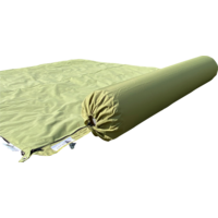 Bent cushion roll Zip-XL Lounger moss