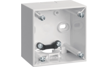 Berker Aufbaugehäuse hoch AP Integro Flow/Pure Polarweiß glänzend