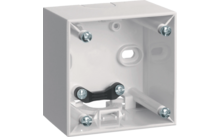 Berker Boîtier apparent haut AP Integro Flow/Pure blanc polaire brillant