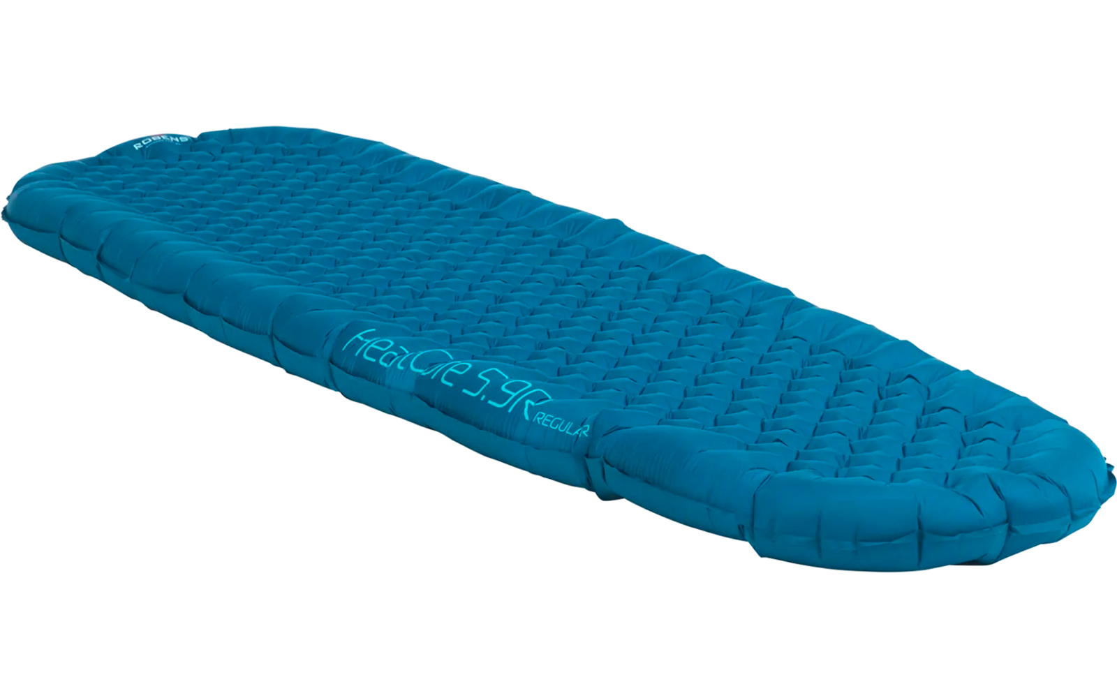 Blauwe plastic tandenborstel op witte achtergrond