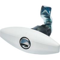 STS Kompressionsverschluss Ellipse, gr. Griff, STS/Zadi Zyl., Zubeh&ouml;r, gelber Stopfen, Fiat Bianco