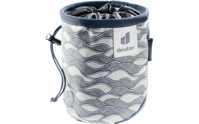 Deuter Gravity Chalk Bag I Klettertasche 0,8 Liter bone waves marine