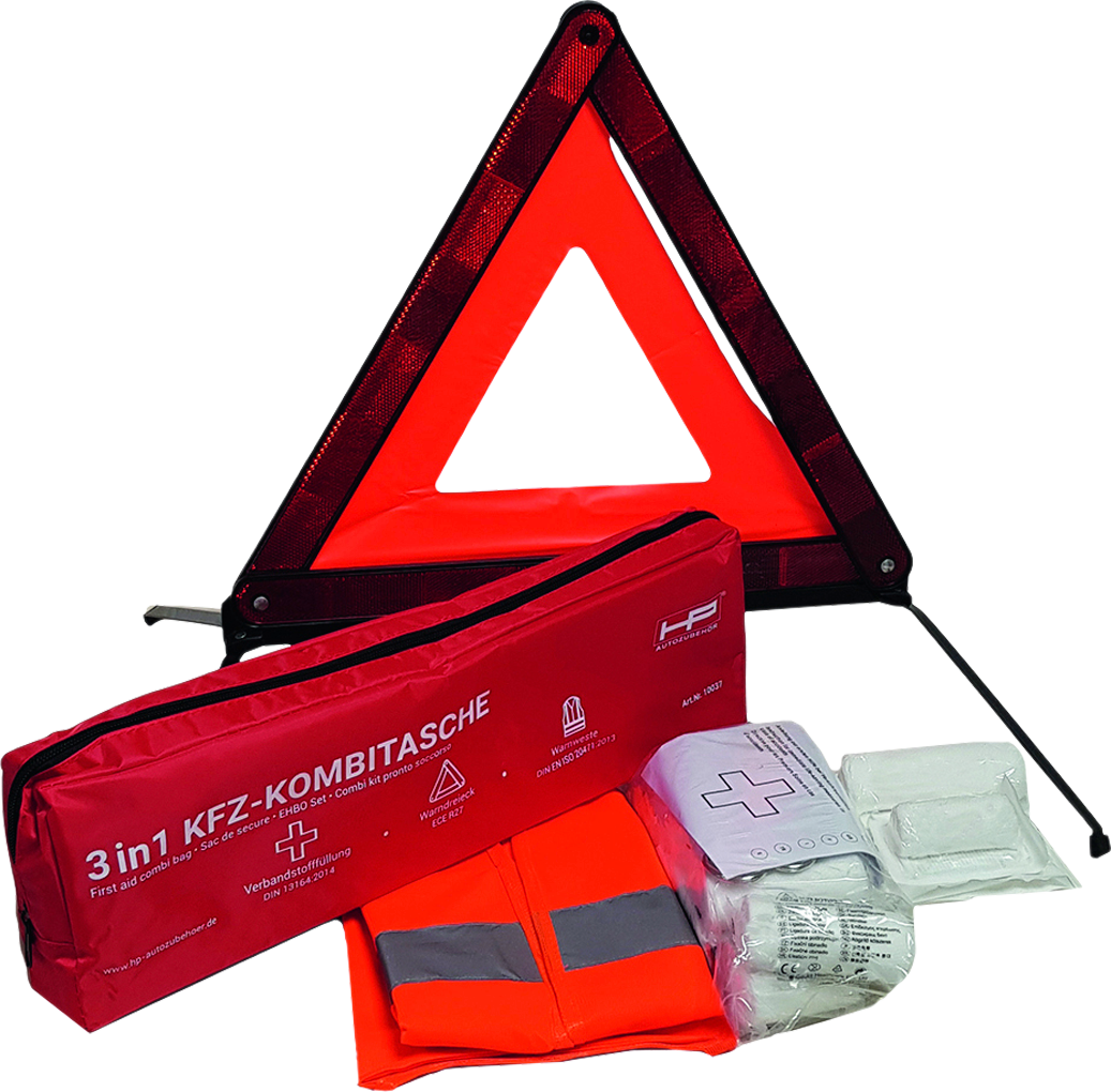 HP Car Accessories Car Combi Bag Including Mouth and Nose Protection 3