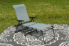 Berger Iseo Beinauflage Comfort / Luxus blau