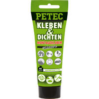 Petec lijm voor verlijmen en afdichten zwart 80 ml