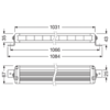 OsramLEDriving LIGHTBAR VX1000-CB SM Hulpkoplampen