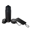 Kleine productafbeelding Aqiila Powerbottle BO5 drinkfles 600 ml met powerbank 5000 mAh, 15 W en IPX4 spatwaterbescherming 1