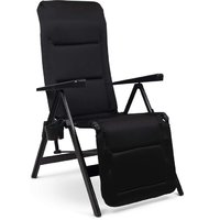 Dometic Gardina Lounger Camping-Relaxsessel stufenlos verstellbar bis 120 kg schwarz