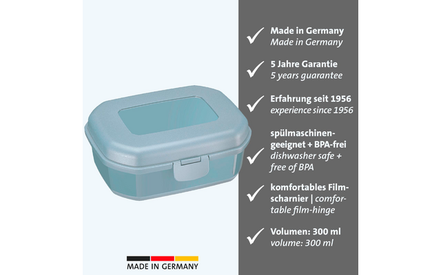 Westmark Snackbox Maxi 935 ml blau