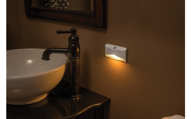 Mr. Beams MB710A Sensore LED ambra per scale e luci notturne bianco