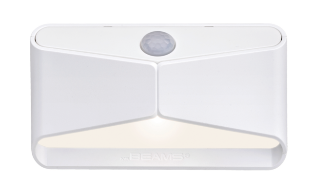 Mr. Beams MB710A Sensor ámbar LED Luz de escalera y de noche blanco