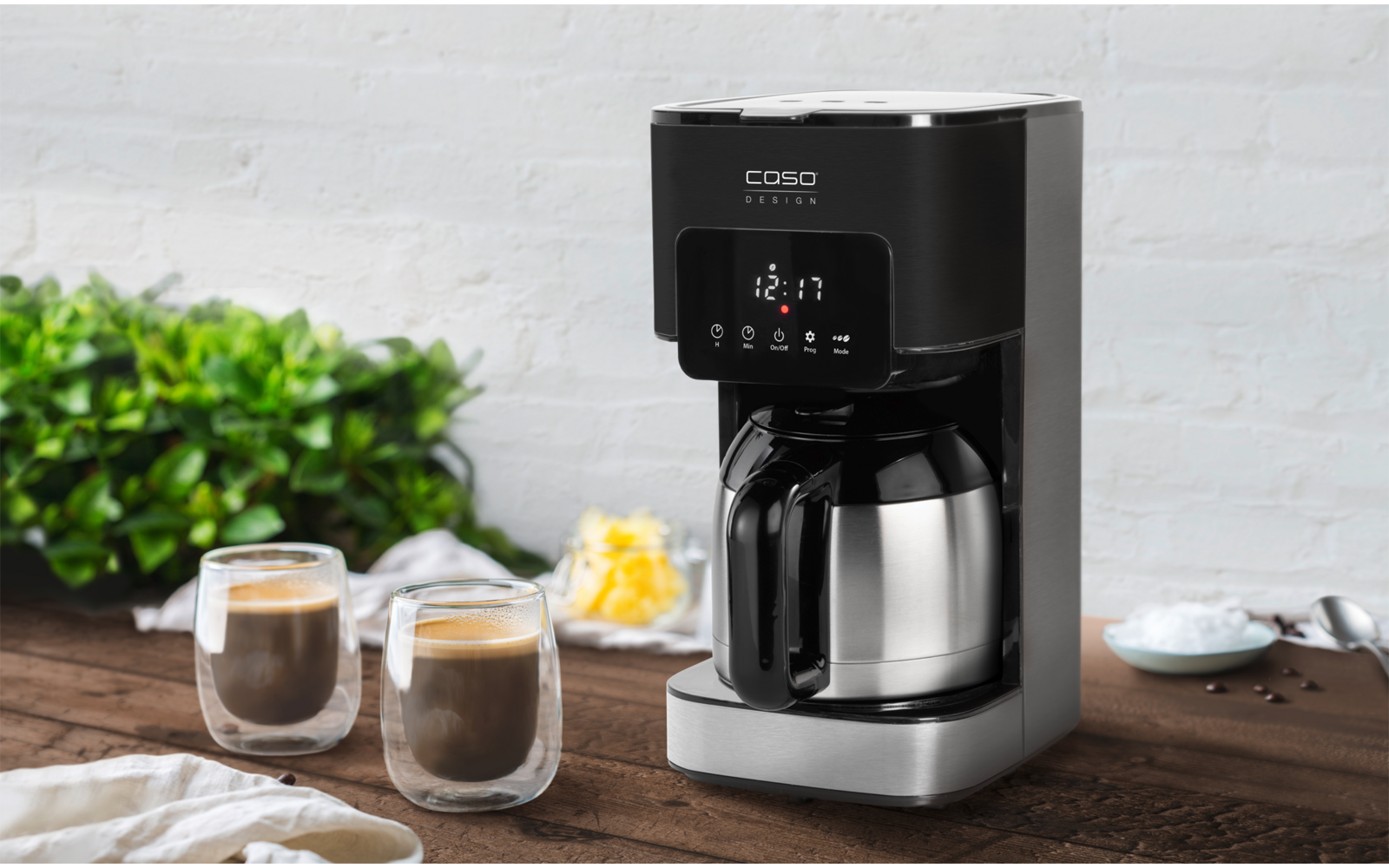 Produktbild Caso Coffee Taste & Style Thermo Kaffeemaschine f&uuml;r  bis zu 10 Tassen 1