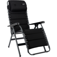 Crespo AP-232-80 Air Deluxe Relaxliege inkl. Tragetasche schwarz