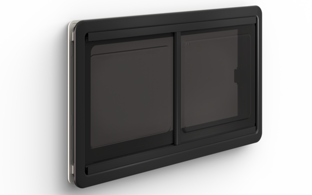 Imagen del producto Ventana corredera con oscurecimiento y mosquitera de doble acristalamiento PUR-Win S10 Dometic 1