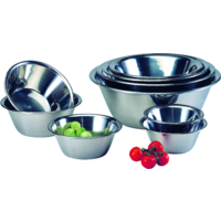 ELO kom roestvrij staal 16 cm 0,5 liter zilver