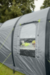 Berger aufblasbares Busvorzelt Touring Air mit festem Boden und freistehend
